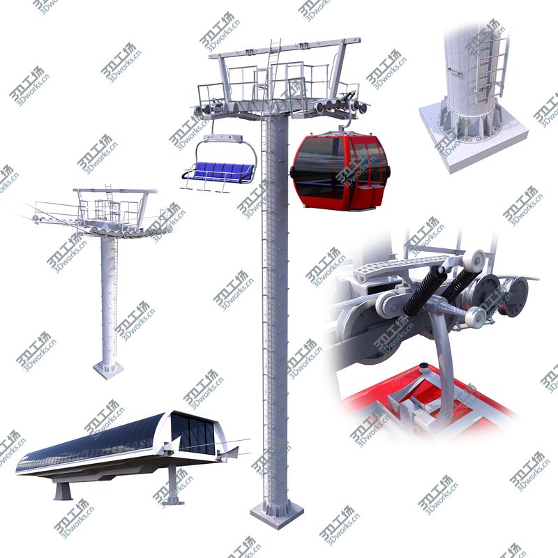 images/goods_img/2021040234/3D model Ski Lift Cableway Car/1.jpg